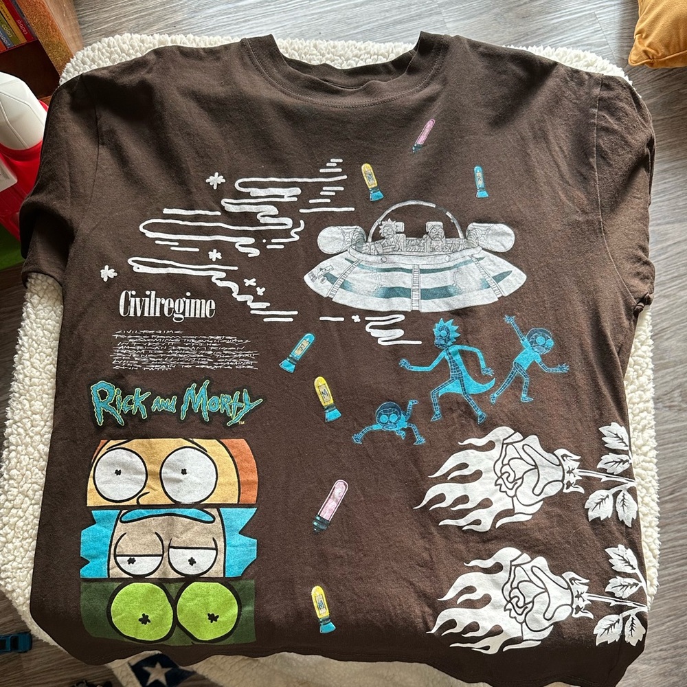 CivilRegime Rick and Morty t-shirt
